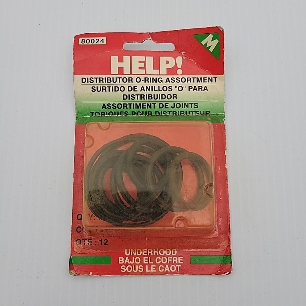Dorman Help 80024 Distributor O-Ring Assortment Tech Tray 12 Count